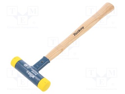 Hammer; 300g; for workshop,assembly works; Size: 25mm; Tip: round