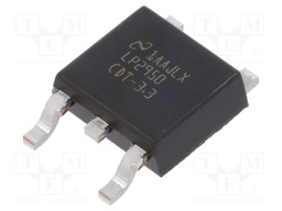 IC: voltage regulator; LDO,fixed; 3.3V; 0.1A; TO252; SMD; -40÷125°C