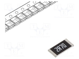 Resistor: thick film; SMD; 2512; 2.7Ω; 1.5W; ±1%; -55÷155°C