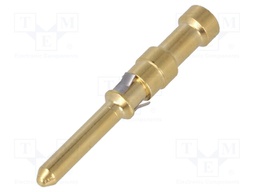 Contact; male; 1.5mm2; HVT; gold-plated; crimped; Man.series: HDC