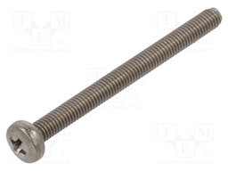 Screw; M3x35; Head: button; Phillips; PH1; A2 stainless steel