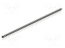 Connector: pin strips; pin header; male; PIN: 44; 2mm; THT; 1x44