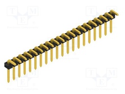 Connector: pin strips; pin header; male; PIN: 20; 2.54mm; THT; 1x20