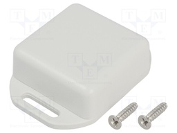 Enclosure: multipurpose; X: 35mm; Y: 35mm; Z: 15mm; with fixing lugs