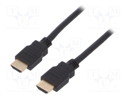 Cable; HDMI 2.1; HDMI plug,both sides; 5m; black