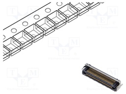 Connector: PCB to PCB; hermaphrodite; PIN: 60; 0.5mm; LSHM; SMT