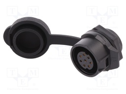 Socket; Connector: circular; size 16; 02; female; PIN: 8; for latch