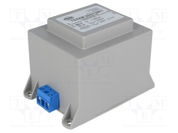 Transformer: encapsulated; 65VA; 230VAC; 24V; 2.5A; 1kg; IP00