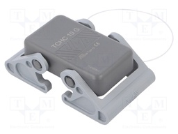 Protection cover; T-Type; size 57.27; Enclos.mat: plastic; IP65