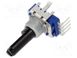 Potentiometer: shaft; single turn,vertical; 10kΩ; 50mW; ±20%; 6mm
