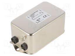 Filter: anti-interference; one-phase; 250VAC; Cx: 470nF; Cy: 3.3nF