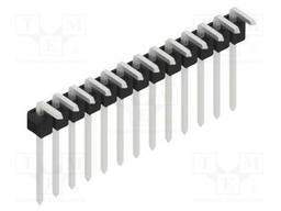 Connector: pin strips; pin header; male; PIN: 13; 2.54mm; THT; 1x13