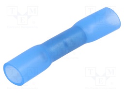 Butt splice; in heat-shrinkable insulation; copper; 1.5÷2.5mm2