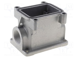 Enclosure: for rectangular connectors; Han; size 6B; shielded