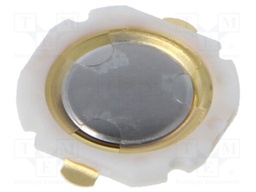 Push-button; Pos: 2; 50A/30VDC; SMT; 4.5N; 11.3x10.8x1.2mm; ON-OFF