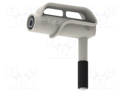 Adapter; 4A; white; Tip diameter: 6.6mm; Socket size: 4mm; MGP