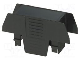 Upper housing; black; EH 22,5 F; X: 22.6mm; Y: 75.26mm; Z: 36.95mm
