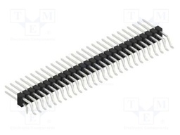 Connector: pin strips; pin header; male; PIN: 56; 2.54mm; SMT,THT
