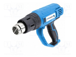 Electric hot shrink gun; 2kW; 300l/min,500l/min; Plug: EU; 230VAC