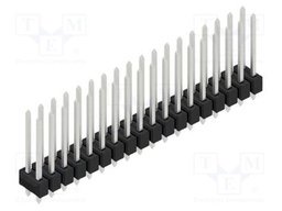 Connector: pin strips; pin header; male; PIN: 36; 2.54mm; THT; 2x18