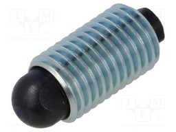 Spring element; steel; Thread: M12; with internal thread; L: 28mm