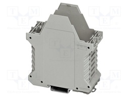 Enclosure base; grey; UL94V-0; ME 45; for DIN rail mounting