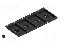 Connector: pin strips; pin header; male; PIN: 2; 2.54mm; SMT; 1x2