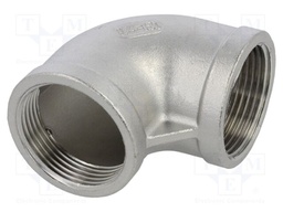 Female-female; max.10.5bar; 1.4408 stainless steel; G316