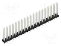 Connector: pin strips; pin header; male; PIN: 72; 2.54mm; THT; 2x36