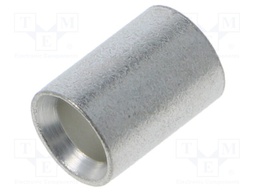 Tip: butt splice; 25mm2; crimped; for cable; tinned; copper