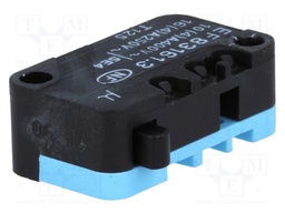Microswitch SNAP ACTION; SPDT; 16A/250VAC; ON-(ON); Pos: 2; IP40
