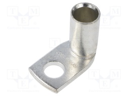 Tip: ring tube; M16; 185mm2; crimped; for cable; angled 90°; tinned