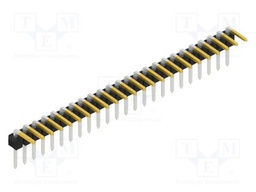 Connector: pin strips; pin header; male; PIN: 24; 2.54mm; THT; 1x24