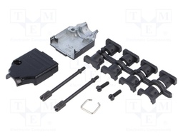 Enclosure: for D-Sub connectors; D-Sub 9pin,D-Sub HD 15pin