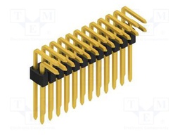 Connector: pin strips; pin header; male; PIN: 24; 1.27mm; THT; 2x12
