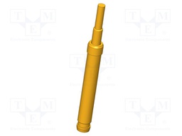 Test needle; Operational spring compression: 4mm; 8A; Ø: 1.4mm