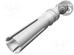 Contact; female; 0.75÷1mm2; HVT; gold-plated; crimped