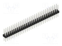Connector: pin strips; pin header; male; PIN: 60; 2.54mm; THT; 2x30