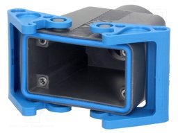 Enclosure: for HDC connectors; HYGENIC T-Type/H; size 57.27