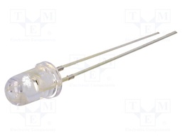 IR transmitter; 5mm; 886-892nm; transparent; 45mW; 20°; THT; 100mA