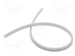 NEON LED tape; white warm; 24V; LED/m: 120; 6mm; IP65; 8W/m