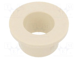 Bearing: sleeve bearing; with flange; Øout: 8mm; Øint: 6mm; L: 6mm