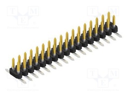 Connector: pin strips; pin header; male; PIN: 34; 2mm; SMT; 2x17