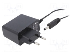 Power supply: switched-mode; constant voltage; 12VDC; 0.5A; 6W