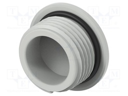 Stopper; polyamide; light grey; IP68; Entrelec; Gland: M20; 10mm