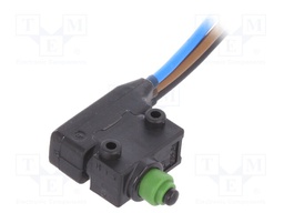 Microswitch SNAP ACTION; without lever,1.5mm pin on the right