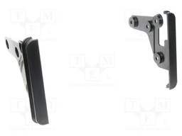 Radio frame; Subaru,Toyota; 2 DIN; black