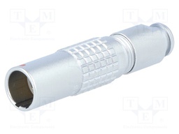 Connector: circular; Series: 0B; plug; male; soldering; for cable