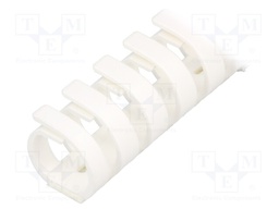 Wiring duct; Colour: white; Mat: polypropylene; UL94V-0; L: 0.5m