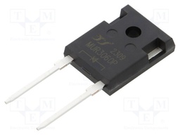 Diode: rectifying; THT; 600V; 30A; tube; Ifsm: 300A; TO247AC; 50ns
